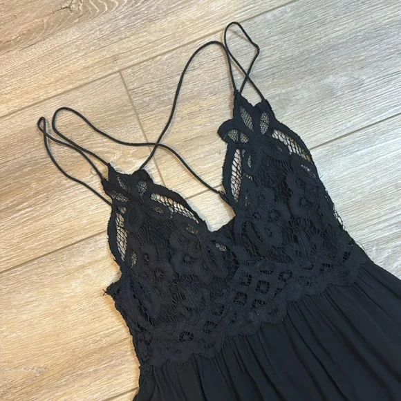 Black Free People lace Dress - Picture 4 of 5